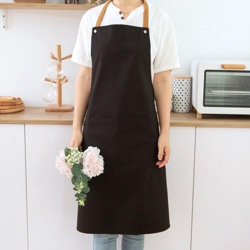 Apron Household Kitchen Japanese Waterproof And Oil-proof Custom Work Clothes Florist Women Korean Fashion Gowns For Adults
