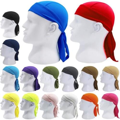 Head Scarf Running Riding Bandana Men Women Quick Dry Pure Cycling Cap Headscarf Ciclismo Pirate Hat Hood Headband