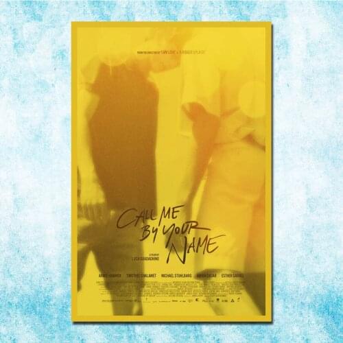 Call Me By Your Name TV Series Art Silk Poster Canvas Retro Print For Home Room Decor Decoration-013