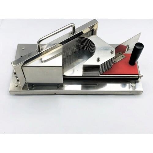 Commercial Tomato Slicer Manual Stainless Steel Kitchen Vegetable Fruits Cutter Machine for Lemon Cucumber Orange Onion Slicing