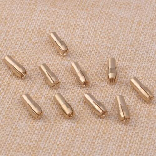 LETAOSK New 10Pcs 4.8mm Shank 0.5-3.2mm Brass Drill Chuck Collet Bits Fit for Dremel Rotary Tool