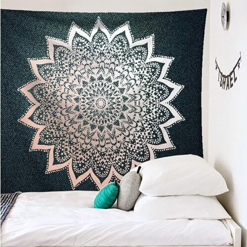 LISM 2020 NEW Indian Mandala Tapestry Wall Hanging Sandy Beach Throw Rug Blanket Camping Tent Travel Mattress Tapestry
