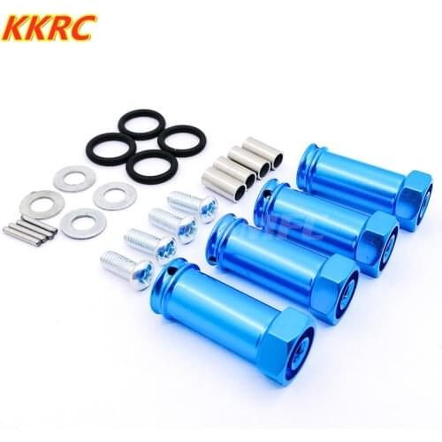 Metal Lengthened Wheel Drive Hub Hex Wltoys 12428 12423 Feiyue FY-03 1/12 RC Car Spare Parts