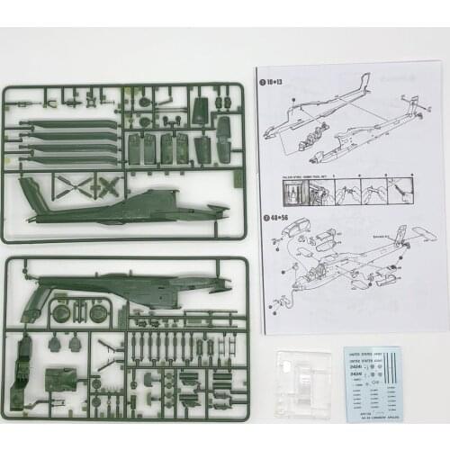 1:72 helicopter model AH64 apache longbow 00104 Collection Hobby