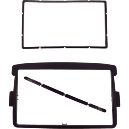 2 Din Radio Fascia for Renault Duster 2010+ Logan Sandero Dacia Dokker DVD CD Dash Trim Installation Mount Kit