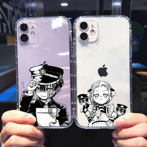 Hanako kun Phone Case Transparent soft For iphone 5 5s 5c se 6 6s 7 8 11 12 plus mini x xs xr pro max