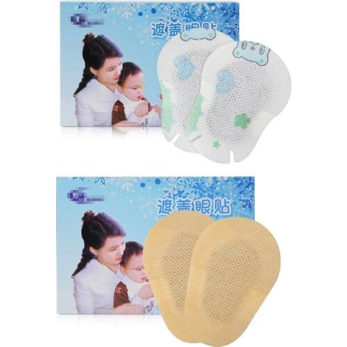 Vision Amblyopia Eye Patch Amblyopia Training Full Cover Eye Patch Children Cartoon Monocular Correction Eye Mask Strabismus