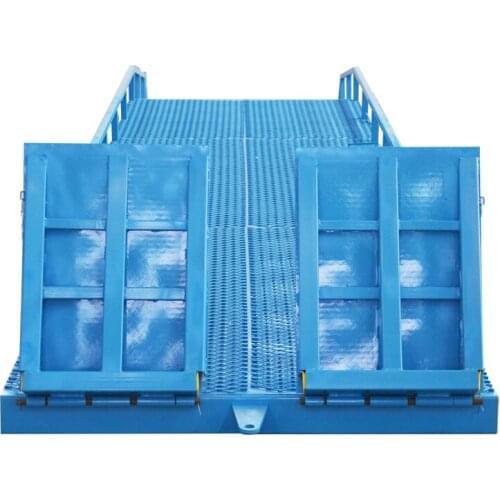 Qiyun 6t 8t 10t 12t 15t Hydraulic Electric/Manual Truck/Mobile Container Forklift Load/Loading Yard Ramp With CE ISO