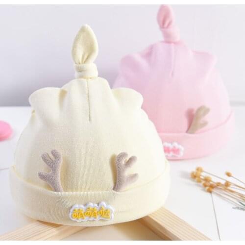 Cute Baby Beanie Cartoon Cotton Baby Accessories Boy Baby Hat Autumn Baby Christmas Atrezzo FotografiaBaby Toddler Hat AC50MZ