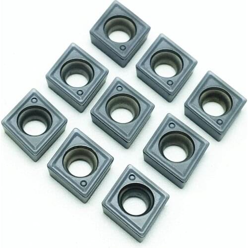 10 pieces of carbide turning tools CCMT060204 NN LT10 turning inserts