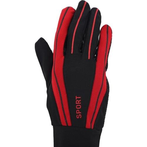 High Quality 1 Pair Bike Bicycle Gloves Full Finger Touchscreen Men Women MTB Gloves Breathable Summer Mittens Lightweight Glove