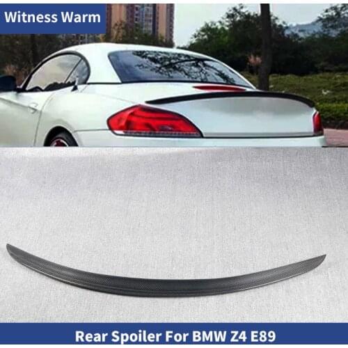 Z4 E89 Carbon Fiber Rear Wings Trunk Lip Spoiler For BMW E89 Z4 18i 20i 23i 28i 30i 35i car body kit 2009-2016