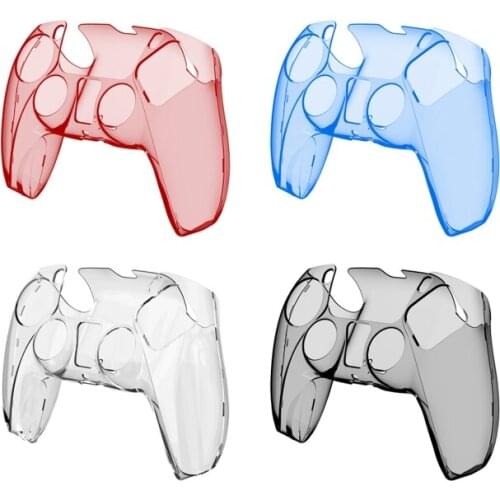 Hard Clear Anti-slip Controller Protective Case Cool Case for sonyPs5 Controller