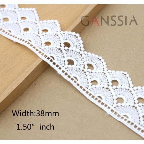 2yrd/lot Width:3.8cm Good quality Cotton Chemical,Beautiful Wedding DIY Embroidered trim lace,beautiful lace for diy(ss-1009)