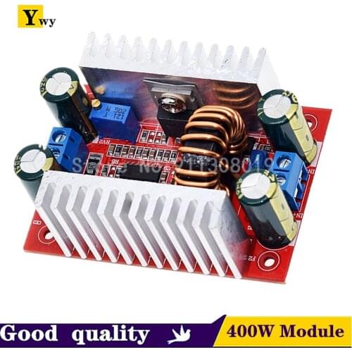 400W 15A DC-DC Power Converter Boost Module Step-up Constant Power Supply Module 8.5V-50V to 10V-60V LED Boost Module