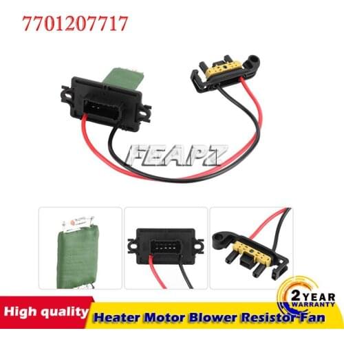 7701207717 Best Quality Heater Motor Blower Resistor Fan For Renault Megane MK II