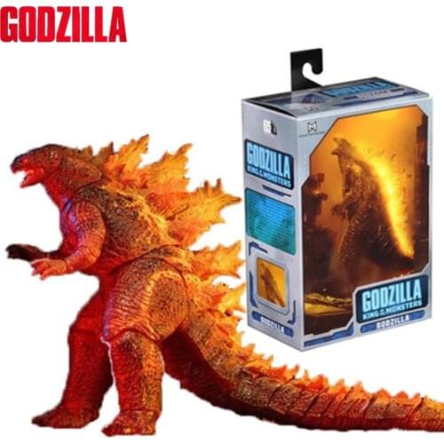Bandai SHF Burning Godzilla Gojira PVC Action Figure Toys 150MM King of the Monsters Collectible Figurine