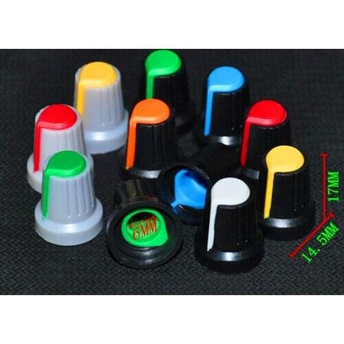 Free Shipping!! 200pcs Potentiometer knob / switch cap / outer diameter 15MM * 17MM high /Electronic Component