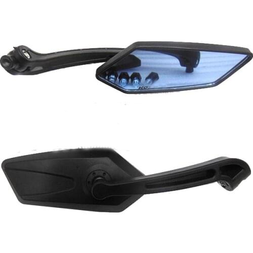 BLACK MIRRORS motorcycle For Kawasaki KL KLR KLX 250 400 600 650 KLR650 dual sport