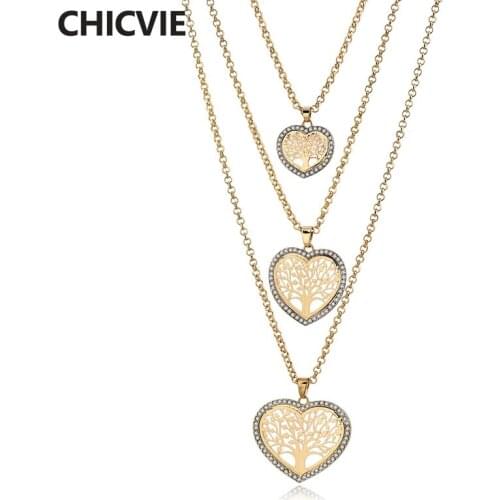 CHICVIE Gold Pendants