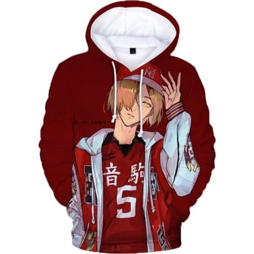 Haikyuu 3D Hoodies Bokuto Kageyama Kenma kozume Japan Volleyball Junior Sweatshirt Men/women Pullovers Anime Haikyuu!! Clothes