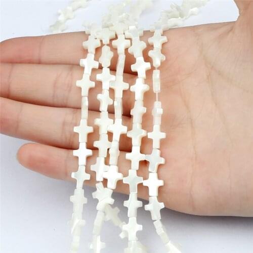 DIY Loose Beads Natural Freshwater Shell Jewelry Fashion Handicraft For Bracelet Earring Necklace Handmade Making Accessories