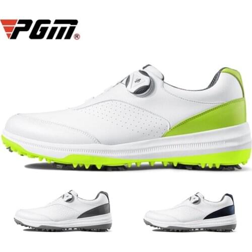 PGM Golf Sports Mens Shoes Waterproof Fashion Casual Sneakers Quick Lacing Breathable Non-Slip XZ170 Wholesale