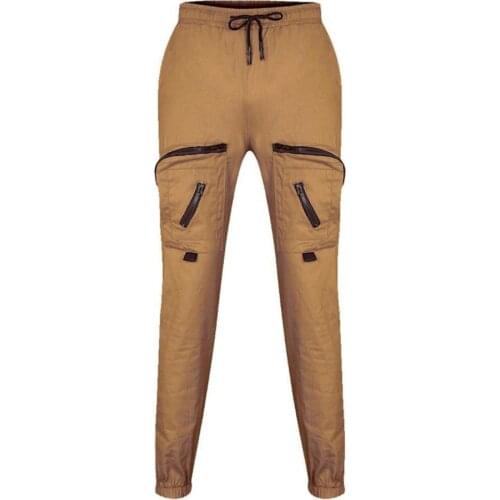 Mens And Womens Fashion Personality Overalls Multi-pocket Mens Woven Pants Casual Overalls Trousers Woven Ca Trousers Fa Y2K7