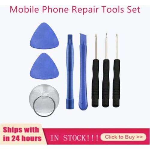8 In 1 Professional Mobile Phone Repair Tools Kit Pry Opening Tool Screwdriver Set For IPhone X 11 For Xiaomi Huawei Hand Tools