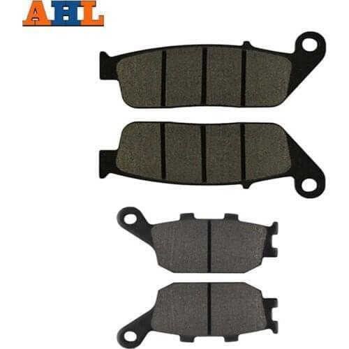 Motorcycle Front and Rear Brake Pads for HONDA VT1100C2 VT 1100 C2 Shadow Sabre 2000-2007 Street Bikes Brake Pad Kit