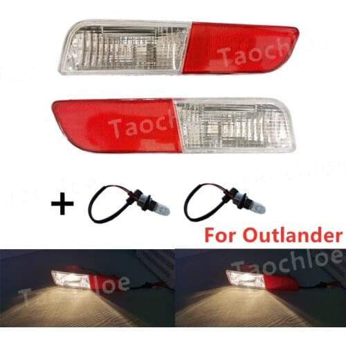 RH LH 8336A102 2013-2016 REAR STOP LAMP For Mitsubis Outlander Rear Bumper Lamp For Airtrek Rear Fog Lamp Without Bulb 8337A111