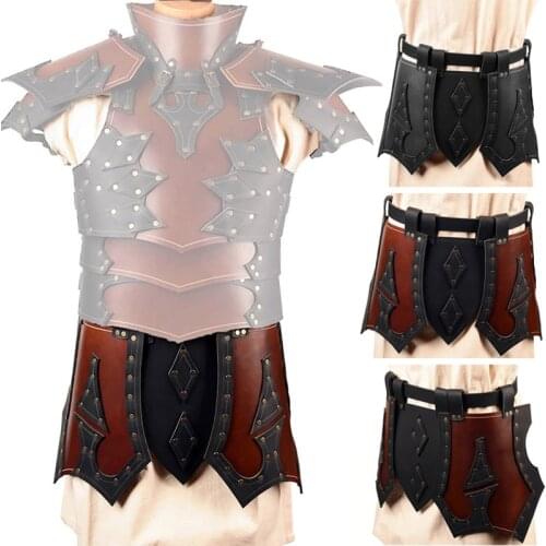 Medieval Steampunk Belt Viking Warrior Gladiator Faulds Tassets Ranger Barbarian Leg Hip Protection Vintage Norman Cosplay Armor