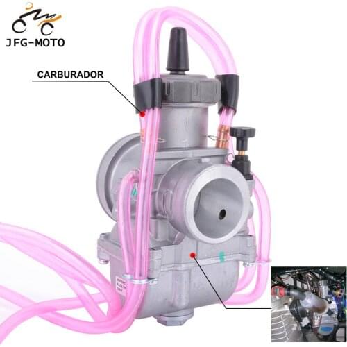 Motorcycle Metal Carburetor Universal For PWK Universal 34 36 38 40 For Keihin Suzuki Yamaha Honda ATV UTV Scooter