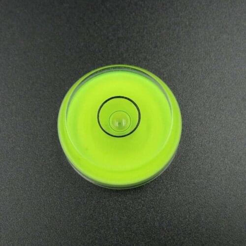 10 pieces/Lot) QASE Universal level Round bubble level Plastic Circular bubble level 25*10mm 30*11mm