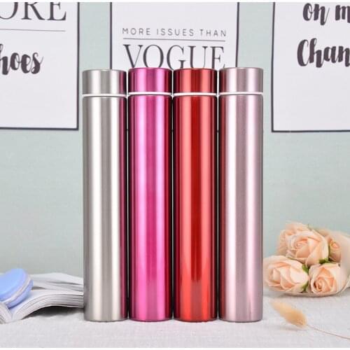 260Ml 4 Style Solid Water chilly Bottle coffee Tea flask thermos For Women Travel Hot Summer Vacuum Flasks Wolf Thermos swig cup