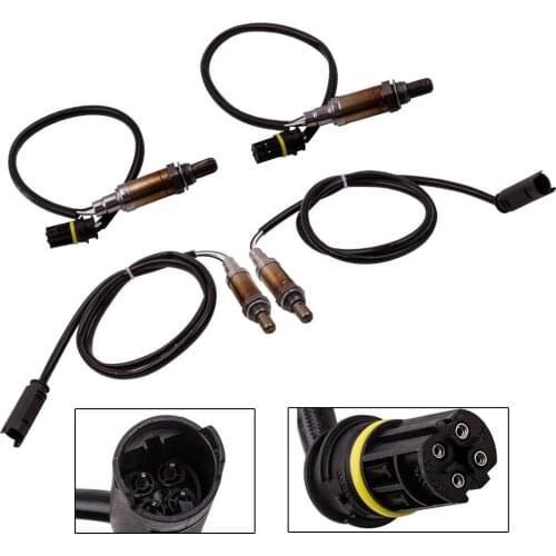 4PCS Front & Rear O2 LAMBDA Oxygen Sensor for BMW E46 E39 E38 E60 E61 E83 for Land Rover Range Rover 2003-05 11781433075