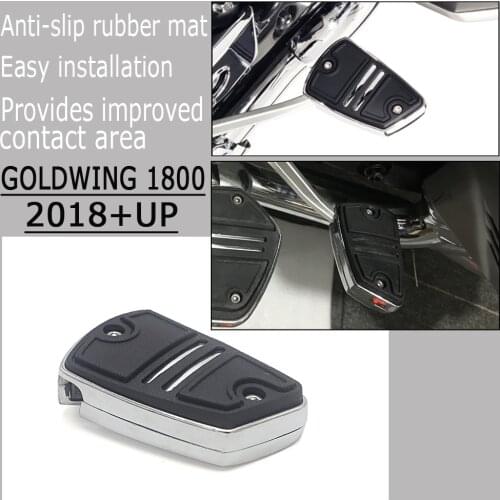 Motorcycle Chrome Brake Pedal Cover For Honda Goldwing 1800 F6B GL1800 2018 2019 2020 2021 Motorcycle Accessories