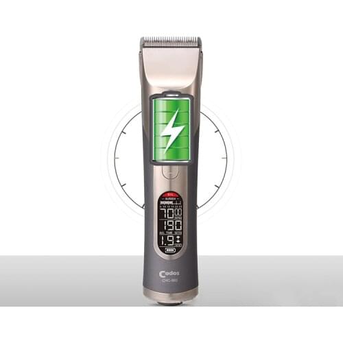 CODOS popular patent model electric hair cutting clipper Liquid crystal display clipper