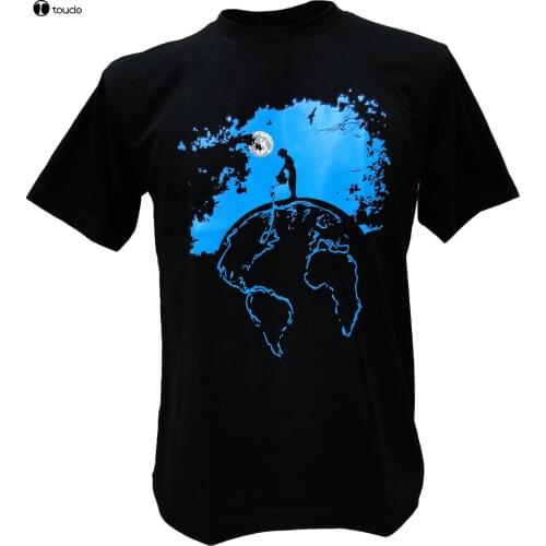 2019 Hot Sale New MenS Kid Save Water World Love Earth Tree Graphic Banksy Life Stencil Man T-Shirt Summer Fashion