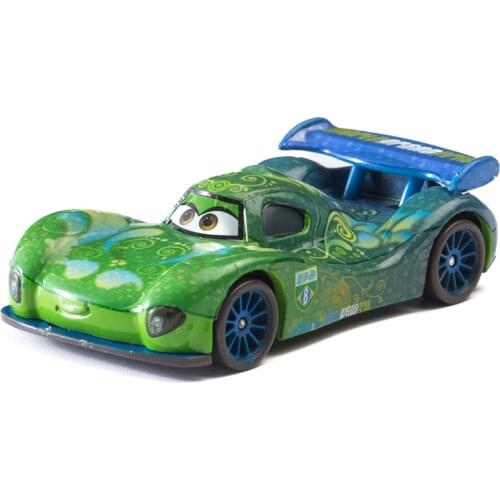Disney Pixar Cars 2 3 Carla Veloso Lightning McQueen Ramirez Mater 1:55 Diecast Metal Alloy Model Car Kid Birthday Gift Boy