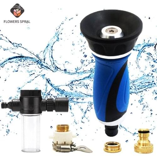 Hose Garden Water Gun For Watering And Irrigation Garden Sprayer Pressure Washer Portable Pressure Water Gun Garden Watering New