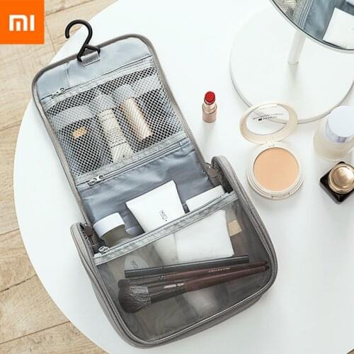 Xiaomi Youpin Jordan&Judy Portable Travel Cosmetic Bag Can Hanging Wash Bag Neutral Make Up Bag Organizer Bathroom Storage Bag