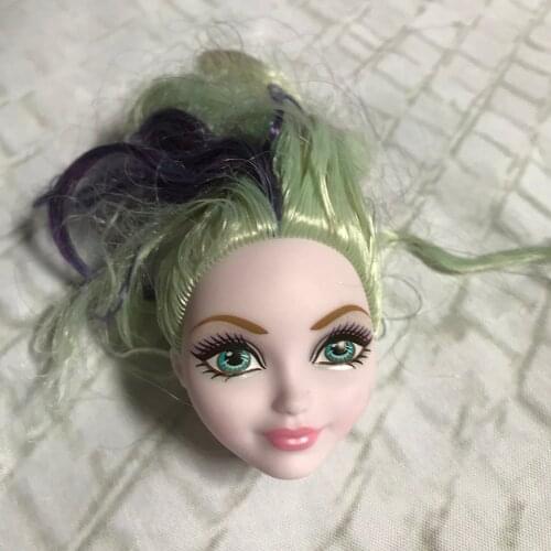 Rare Collection Makeup monsters high school Ever After High Doll Head Girl Dressing DIY Toy Parts Children Christmas Gift Favor