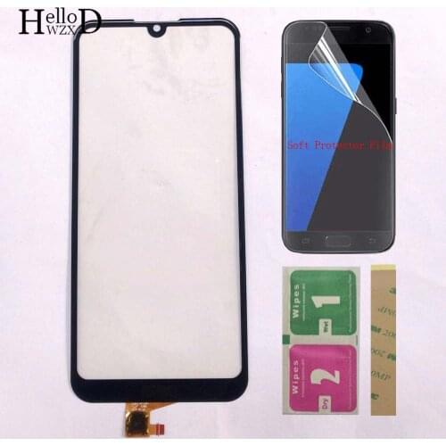 Touch Screen For Huawei Y6 2019 / Y6 Prime 2019 / Y6 Pro 2019 Touch Screen Digitizer Panel Sensor Front Glass Protector Film