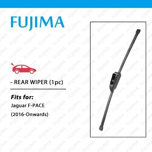 FUJIMA Rear Wiper Blade for Jaguar F-PACE (2016-Onwards) Back Windscreen Wipers F Pace Rear Wiper