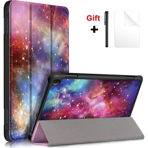 2020 New Magnetic PU Leather Case for Amazon Fire HD8 2020 8.0" Tablet Funda Capa Cover for Fire HD8 Plus +Screen Film+Pen