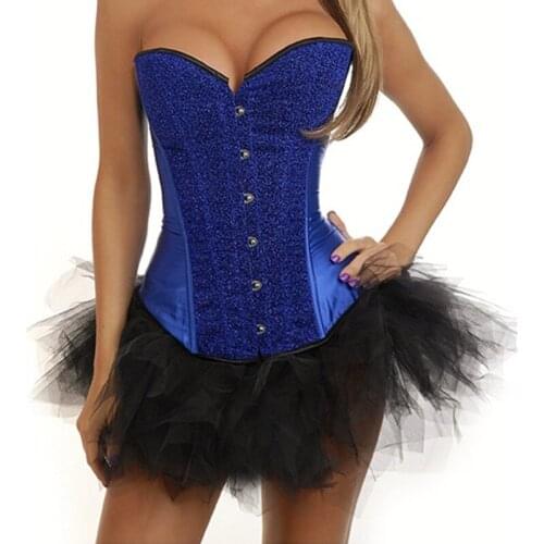 Party corset dress , size s-2xl, include corset+G-string+dress, free shipping m1846
