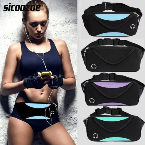 Waterproof Sport Running Waist Bag,Sport Waist Belt Pack,Mobile Phone Holder Bag,Men Women Gym Fitness Running Belt Pouch