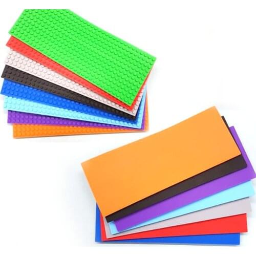 1PC 12*32 Soft Blocks Base Plate Building Blocks DIY Education Toys Antiskid Figures Floors Compatible with Bottom Glue