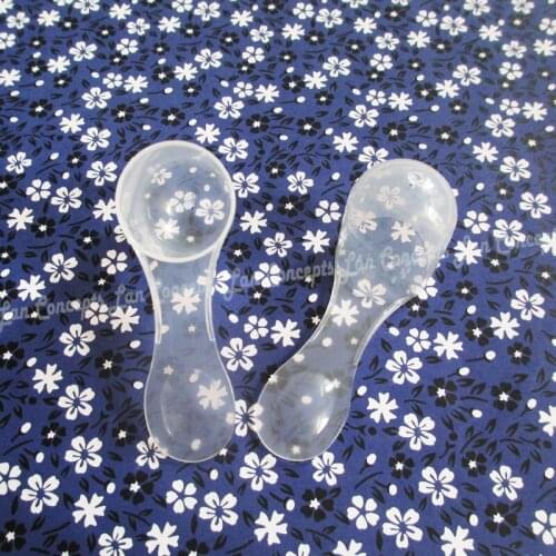 100pcs/lot 10g Plastic Scoop 20ML 10 gram HDPE Measuring Spoon - 8cmx2.9cmx3.9cm transparent free shipping